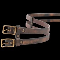 New Double Belt Womens Belts